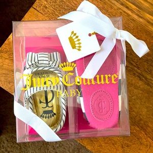 Juicy Couture Baby Shoes and gift box